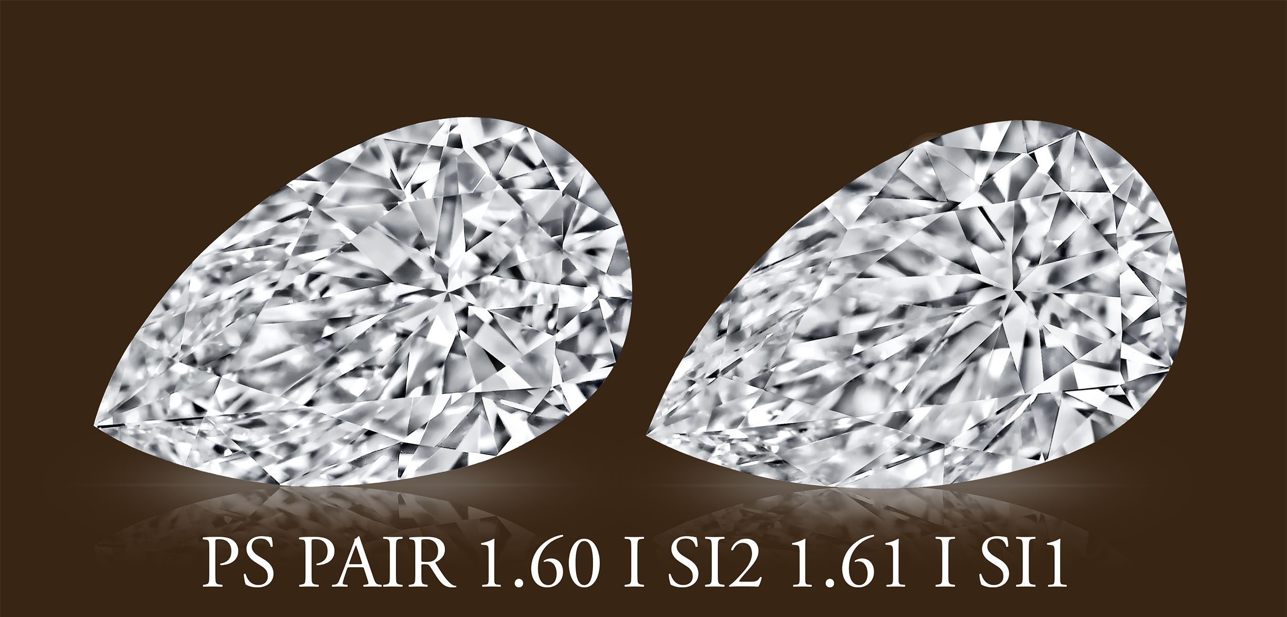 Бриллиант Груша 1.61 крт