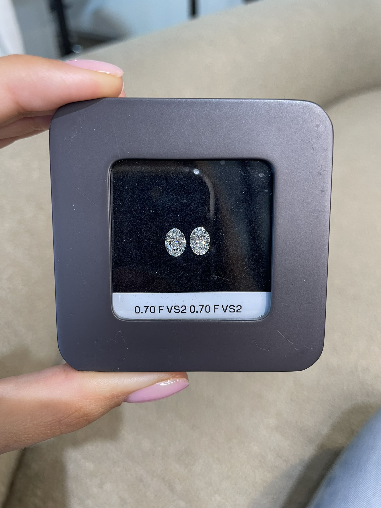 Бриллиант Овал 0.70 крт