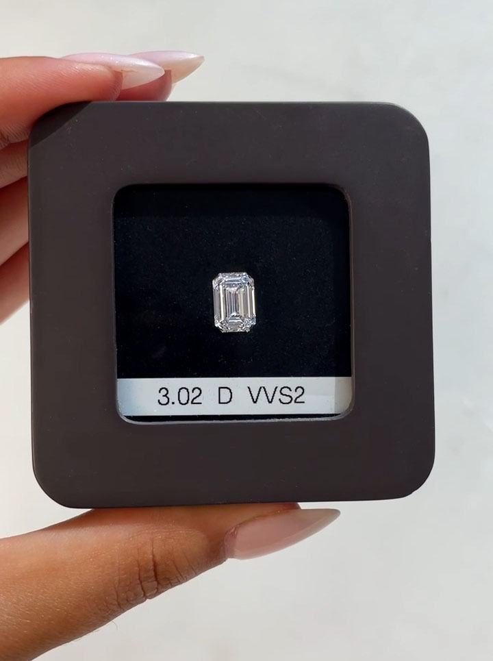 Бриллиант Изумруд 3.02 крт